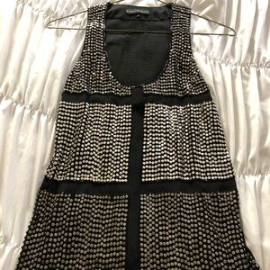 Karina Grimaldi - Black tank top with gems